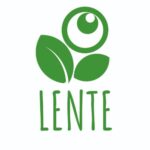 Logo Lente, bianco verde